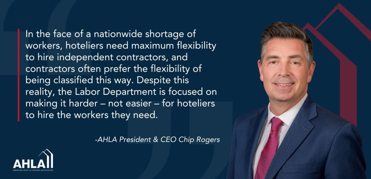 new-labor-department-regulation-will-harm-hotels-and-independent-contractors,-says-ahla
