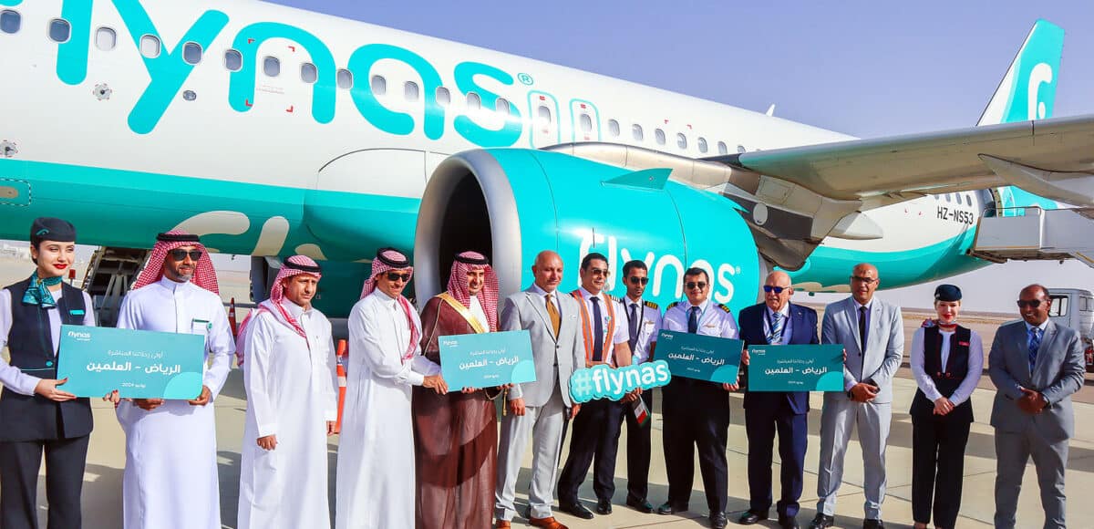 flynas-clebrates-first-direct-flight-between-riyadh-and-el-alamein