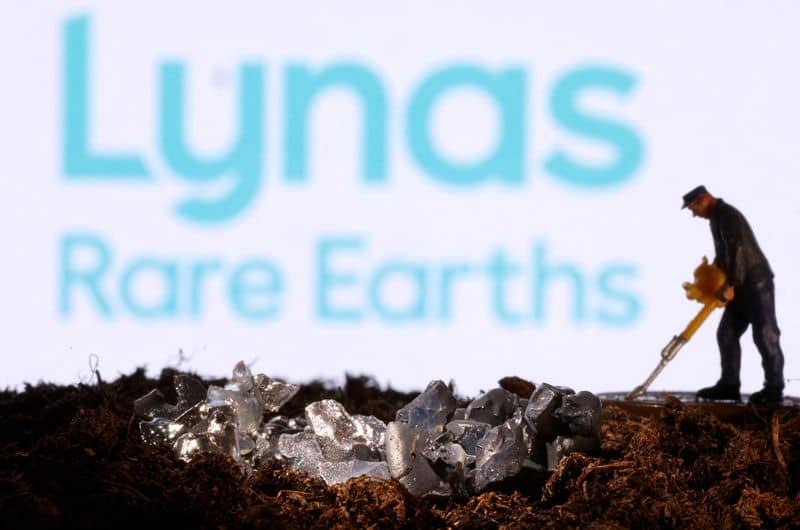 rare-earths-miner-lynas-q4-revenue-falls-on-output-slump,-lower-prices-by-reuters